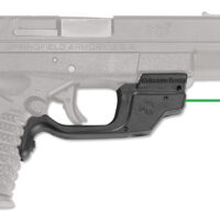 Crimson Trace 0147201 Laserguard Fits Springfield XD-S, Green Laser Black Polymer