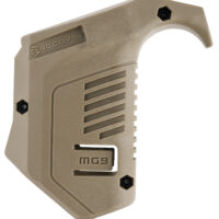 Recover Tactical MG9-02 Angled Mag Pouch Tan Polymer, Picatinny Rail Mount, Compatible w/ Glock