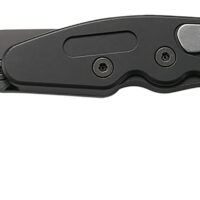 CRKT 4040V Provoke 2.41" Folding Hawkbill Veff Serrated Black TiCN D2 Steel Blade, Black Aluminum Handle, Includes Pocket Clip