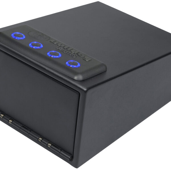 Bulldog BD4030L Magnum LED Quick Vault Access Code/Key Entry Black Powder Coat Steel