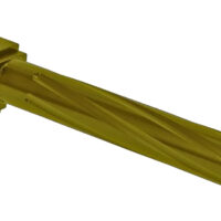 Rival Arms RA20G701E Precision V1 Match Grade 9mm Luger Compatible w/Glock 34 Gen3-4, 5.31" Fluted Gold PVD Stainless Steel