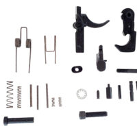 LBE Unlimited AR15LPKT Complete Lower Parts Kit w/Pistol Grip & Trigger Guard AR-15 Black