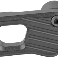 Battle Arms Development BADEMMRLB Enhanced Magazine Release Large Black Anodized 7075-T6 Aluminum for AR-15, AR-10