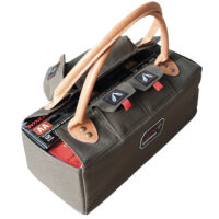 GPS Bags 1255TOT Shotgun Shell Tote Olive 12 Gauge Capacity 6 Boxes