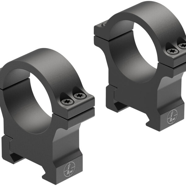 LEUPOLD OPEN RANGE CROSS-SLOT RINGS 30MM  HIGH MATTE