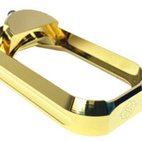 Cross Armory CRGFMWGD Flared Magwell Compatible w/Glock Gen1-3 Gold Anodized Aluminum