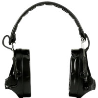 Peltor MT20H682FB09SV SwatTac V Hearing Defender Headset 23 dB Over the Head Black Adult 1 Pair