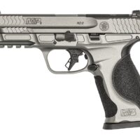 Smith & Wesson 14161 M&P M2.0 Full Size Frame 9mm Luger 10+1 4.63" Black Steel Barrel, Gray Optic Cut/Serrated Steel Slide, Gray Aluminum Frame w/Picatinny Rail, Black Polymer Grip