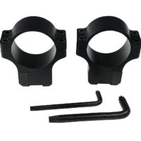 CZ-USA 40087 CZ Rings 457/455 Matte Black 30mm Medium