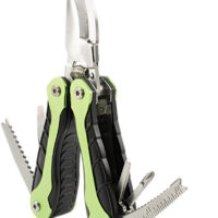 AccuSharp 084C Gardener's Black/Green Folding Plain Blade