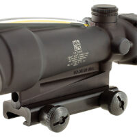 Trijicon 100143 ACOG Matte Black 3.5x 35mm Illuminated Amber Chevron .308/7.62 BDC Reticle