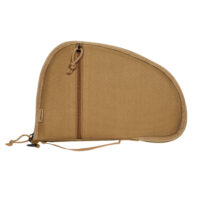 Allen 3614 Torrey Handgun Case Coyote Tan Polyester, Small Accessory Pocket, Muzzle Pocket & Lockable Zipper 11.50" x 7.75" Exterior Dimensions