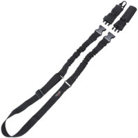 Tac Six 8911 Citadel Single & Double Point Sling Black Webbing 50" OAL Single to Two Point MSR