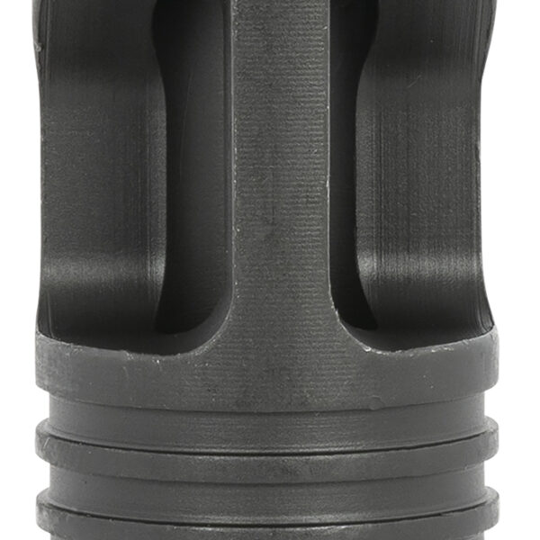 LBE Unlimited AK47-DP Dual Port Flash Hider Black with 14x1 LH Threads AK-Platform