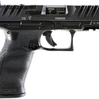 Walther Arms 2851237 PDP Optic Ready 9mm Luger 4" Barrel 18+1, Polymer Frame With Picatinny Acc. Rail, Optic Cut Super Terrain Serrated Steel Slide, Performance Duty Trigger, Manual Safety