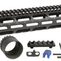 Midwest Industries MICRL30815 Combat Handguard AR-308/LR-308 Black Hardcoat Anodized 15" 6061-T6 Aluminum