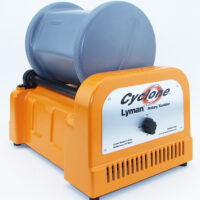 Lyman 7631550 Cyclone Rotary Tumbler Orange/Blue Multi-Caliber 1000 Cases 10 lbs
