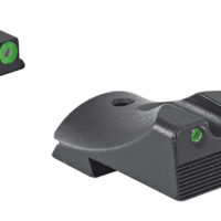 Meprolight USA 412183111 Hyper-Bright Green Tritium Green Outline Front Sight-Green Tritium Black Outline Rear Sight Kimber 1911 Slant