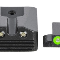 Meprolight USA 412213111 Hyper-Bright Green Tritium Green Outline Front Sight-Green Tritium Black Outline Rear Sight Kimber 1911 WEDGE
