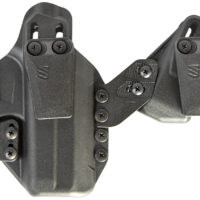 Blackhawk 416142BK Stache IWB Size 42 Black Polymer Belt Clip Fits Colt Commander Ambidextrous
