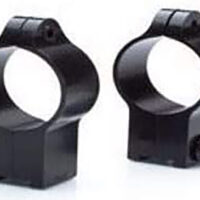 Talley 30CZRL Rimfire Rings Black CZ 452 European/455/457/512/513 30mm Low 0 MOA