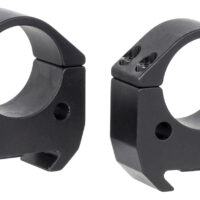 Talley TMS10M Modern Sporting Black Anodized Aluminum 1" Tube Medium Picatinny Rail 0 MOA