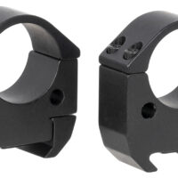 Talley TMS10H Modern Sporting Black Anodized Aluminum 1" Tube High Picatinny Rail 0 MOA