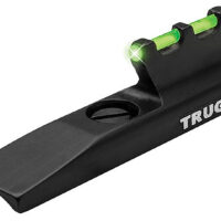 TruGlo TGTG975G Front Sight Rimfire Rifle Marlin Green Front Fiber Optic Black Frame