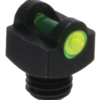TruGlo TGTG954AG StarBrite Deluxe Bead Black | Green Fiber Optic Front Sight 6-48" Threads
