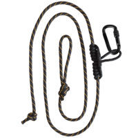Muddy MUDMSA070 Safety Harness Lineman's Rope Black Nylon