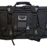 Birchwood Casey RBG36 Single Gun Case 36" Black 600D Polyester w/ Padded Straps/3 Large Storage Pockets & Dual Zippered Storage