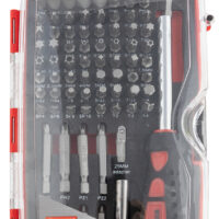 Birchwood Casey DLXSDS Master Screwdriver Kit 84 Pieces Includes Slotted/Philips/Torx/Hex Heads
