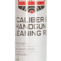 Birchwood Casey 41409 Cleaning Rod Steel 22 Cal Handgun Firearm 12" Long Includes Reusable Storage Tube