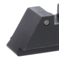 AmeriGlo GL452 Optic Compatible Sight Set for Glock XL Tall Green Tritium Orange Outline Front Sight-Green Tritium Black Outline Rear Sight