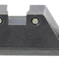 AmeriGlo GL813 Optic Compatible Sight Set for Glock XL Tall Green Tritium Black Outline Front Sight-Green Tritium Black Outline Rear Sight