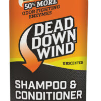 Dead Down Wind 121218 Shampoo/Body Wash Odor Eliminator Unscented Scent 12 oz Bottle