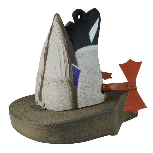 HIGDON DECOYS 53012 XS Crazy Kicker Mallard Drake Black/Gray Rechargeable 12V Li-ion Mallard Drake w/Timer