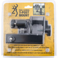 Browning Trail Cameras CTM T-Post Mount Black Powder Coated Steel Fits Browning Trail Cameras