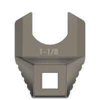 Real Avid AVMF118BNW Master -Fit Barrell Nut Wrench Titanium Titanium/Stainless Steel AR-Platform Free-Float Handle