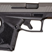 Taurus 1-GX4M93C GX4 Micro-Compact 9mm Luger Caliber with 3.06" Barrel, 11+1 Capacity, Black Finish Frame, Serrated Tungsten Gray Cerakote Steel Slide & Interchangeable Backstrap Grip Includes 2 Mags