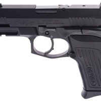 Bersa TPR9CMX TPRCX Compact Frame 9mm Luger 13+1, 4.10" Black Steel Threaded Barrel, Matte Black Serrated Steel Slide & Aluminum Frame w/Beavertail, Ambidextrous