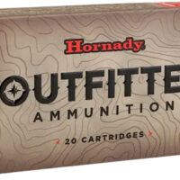 Hornady 823374 Outfitter 375Ruger 250gr Copper Alloy eXpanding 20 Per Box/6 Case
