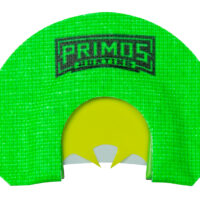 Primos PS1265 The Veronica Diaphragm Call Triple Reed Turkey Hen Sounds Green Plastic Spur Cut