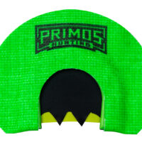 Primos PS1263 The Deborah Diaphragm Call Triple Reed Turkey Hen Sounds Green Plastic