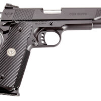 Wilson Combat CQBEFS45A CQB Elite 45 ACP 8+1 5" Stainless Match Grade Barrel, Black Serrated Carbon Steel Slide, Black Carbon Steel Frame w/Beavertail, Black G10 Starburst Grip
