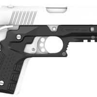 Recover Tactical CC3C-01 Grip & Rail System Black Polymer Picatinny for Compact 1911