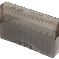 MTM Case-Gard J20LLD41 Slip-Top Ammo Box 338 Win Mag/7mm Clear Smoke Polypropylene 20rd