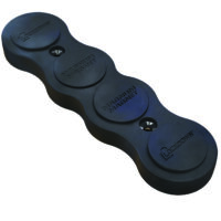 Lockdown 1097608 Gun Concealment Magnum Magnet Black Metal Holds 1 Handgun/Rifle/Shotgun