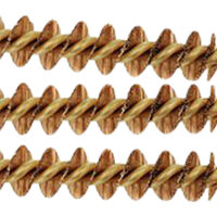 Tipton 868556 Bore Brush Set 30/32 Cal Rifle Firearm Brass Bronze Bristles 3 Per Pkg