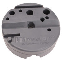 Wheeler 672215 Universal Bench Block Black Urethane Handgun 1 Pieces